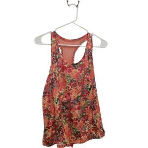 Live Well Active Peach Multicolor Sleeveless Shirt  sku9